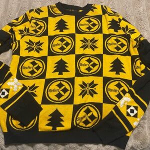 NFL Team Apparel steelers sweater means XL